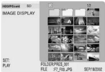 PANASONIC SVPT1PP - Pour afficher l'image suivante: - 1