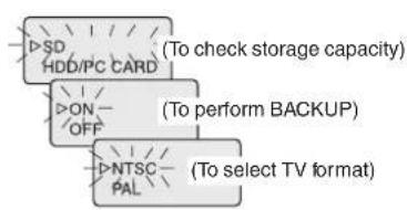 PANASONIC SVPT1PP - Copy Mode (Menu) - 4