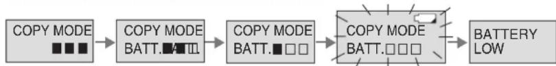 PANASONIC SVPT1PP - Remaining Battery Life Display - 1