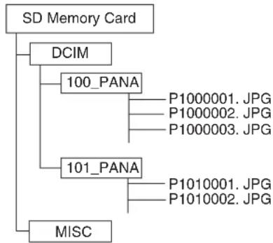 PANASONIC SVPT1PP - Folder Structure - 1