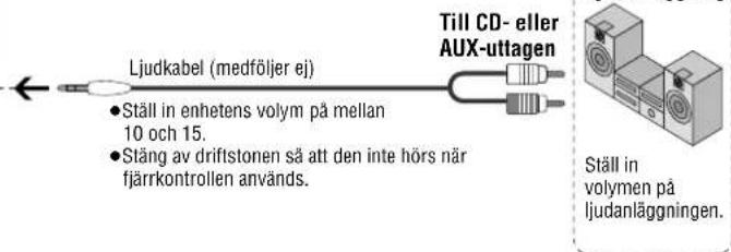 PANASONIC SLSX429C - Reglagens placering/Anslutning till annan utrustning - 10