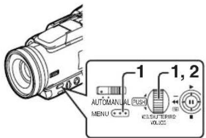 PANASONIC PVDV852 - Sélection et effacement de tous les fichiers - 1
