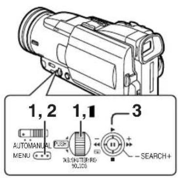 PANASONIC PVDV852 - Lecture en mode volet et mode mixage - 1
