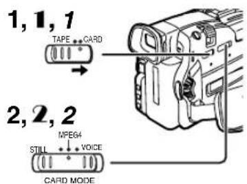 PANASONIC PVDV852 - Pour arrêter le transfert d'images - 1