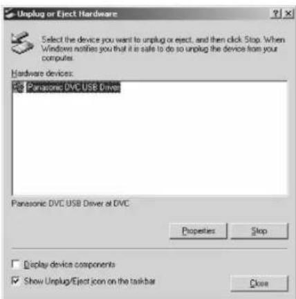 PANASONIC PVDV852 - S'assurer que l'icône [Removable Disk] a été ajouté dans [My Computer]. - 2