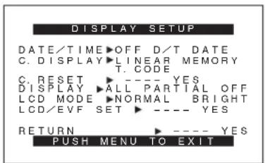 PANASONIC PVDV852 - [OTHER FUNCTIONS] Sub-Menu - 3