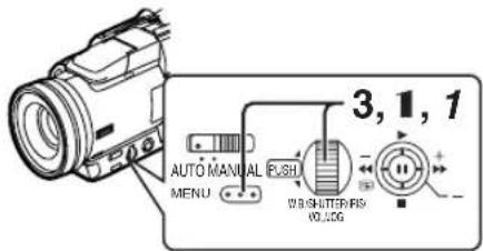 PANASONIC PVDV852 - Enregistrement d'une image à travers l'objectif du caméscope (mode caméra) - 2
