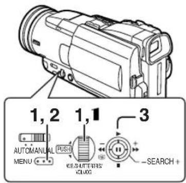 PANASONIC PVDV852 - ■ Playback with Wipe Mode and Mix Mode - 1