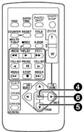 PANASONIC PVDV852 - Adjusting Brightness and Color Level - 6