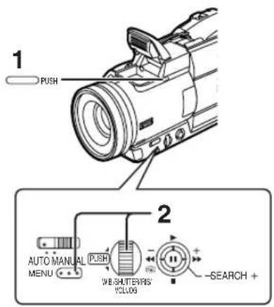 PANASONIC PVDV852 - About White Balance Sensor - 1