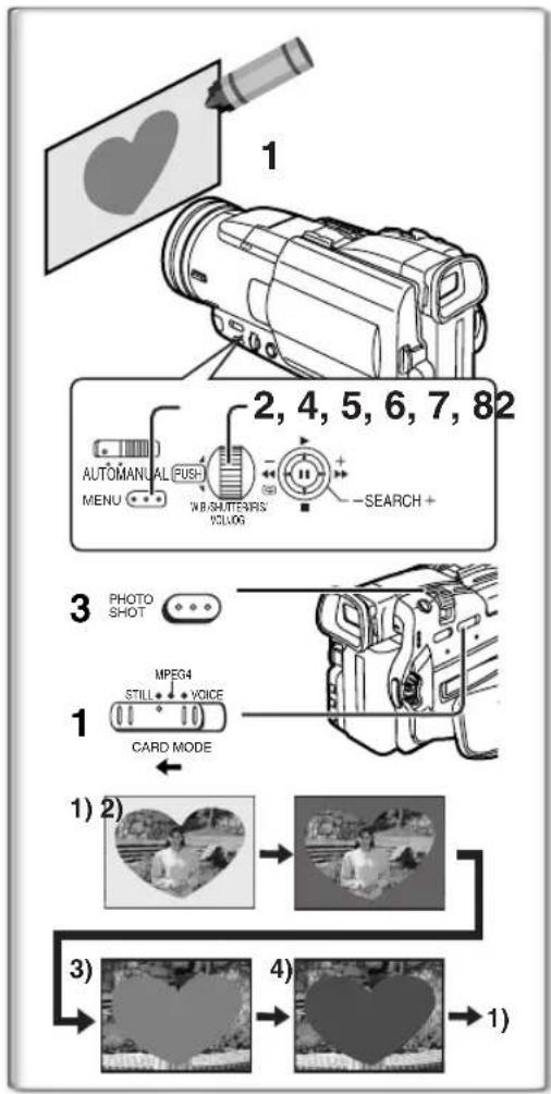 PANASONIC PVDV852 - To Reset the Slide Show Setup - 1