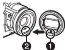 PANASONIC PVDV953 - Lens Hood - 1