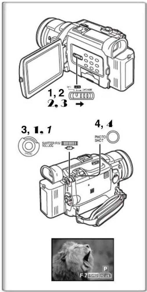 PANASONIC PVDV953 - Prise de vue à faible éclairage - 1