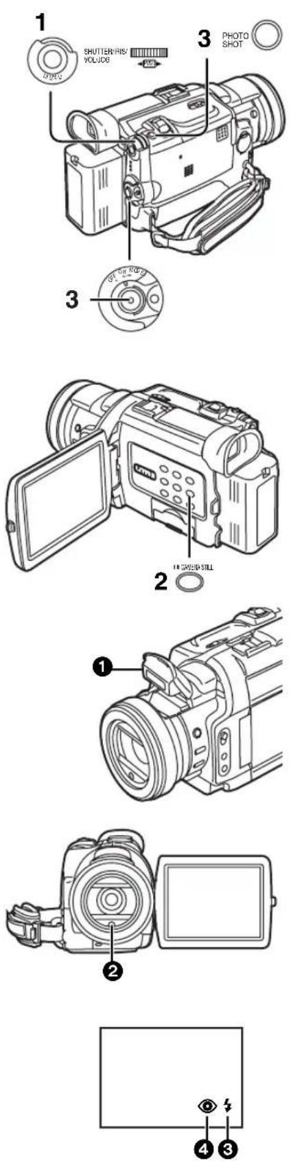 PANASONIC PVDV953 - Set [CAMERA FUNCTIONS] >> [ADVANCED FUNCTIONS] >> [COLOR BAR] >> [ON]. - 1