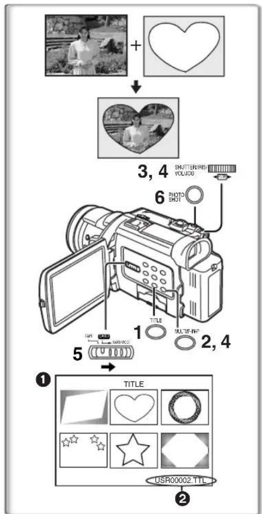 PANASONIC PVDV953 - Réinitialisation du paramétrage du diaporama - 2