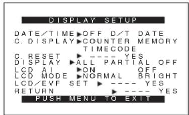 PANASONIC PVDV953 - Sous-menu [OTHER FUNCTIONS] - 3