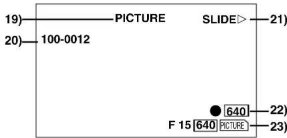 PANASONIC PVDC252 - 10) Date/Time Indication ( 19,55) - 2