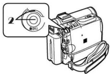 PANASONIC PVDC252 - Rotate the [PUSH] Dial to select the desired number of the file and then press it. - 2