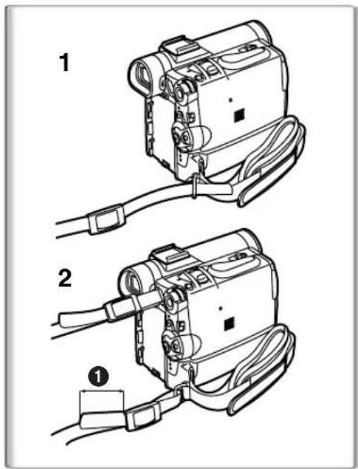 PANASONIC PVDC252 - Adjust the Grip Belt - 1