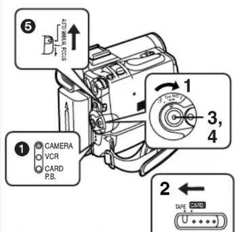 PANASONIC PVDC252 - Audio Recording Mode - 1