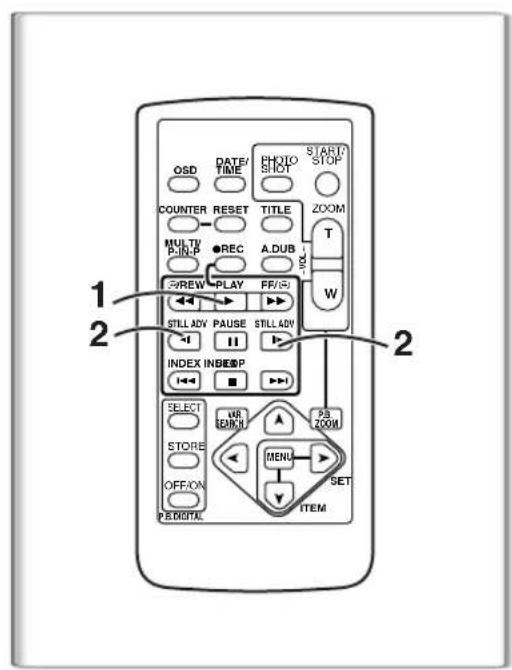 PANASONIC PVDC252 - Finding a Scene You Want to Play Back - 1