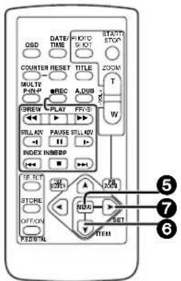 PANASONIC PVDC252 - Adjusting Brightness and Color Level - 5