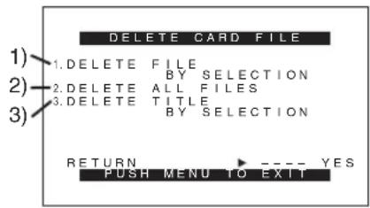 PANASONIC PVDC252 - [OTHER FUNCTIONS] Sub-Menu - 1