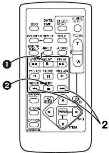 PANASONIC PVDC252 - (Blank Search Function) - 2