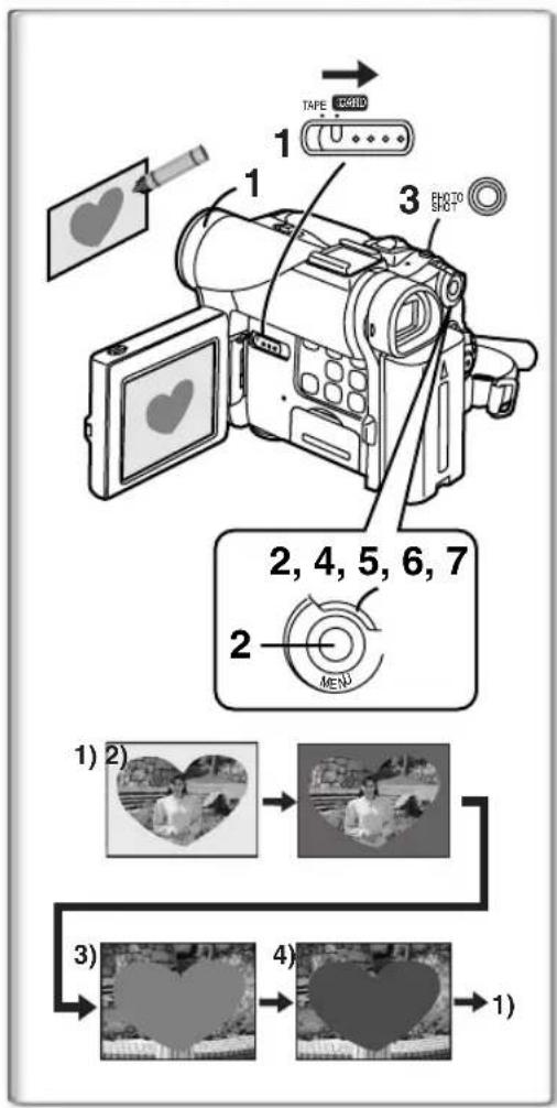 PANASONIC PVDC252 - To Reset the Slide Show Setup - 1