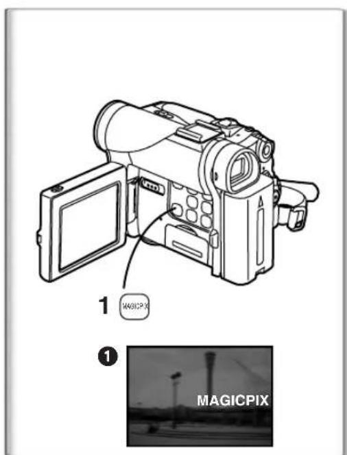 PANASONIC PVDC252 - Pour continuer l'enregistrement normal - 1