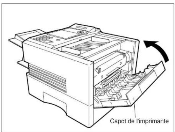 PANASONIC Panafax DX2000 - Installation de la pile au lithium - 8