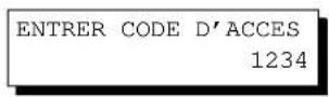 PANASONIC Panafax DX2000 - Fonctionnement du télécopier avec code d'accès (Restriction de l'impression des paramètres utilisé et de télécopie) - 5