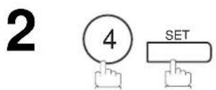 PANASONIC Panafax DX2000 - Fonctionnement du télécopier avec code d'accès (Restriction de l'impression des paramètres utilisé et de télécopie) - 3