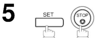 PANASONIC Panafax DX2000 - NOTA: - 9