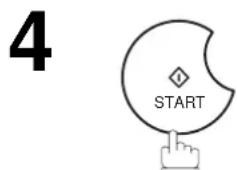 PANASONIC Panafax DX2000 - Composition automatique - 3