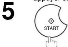 PANASONIC Panafax DX2000 - Réservation d'un envoi de document en mémoire (double accès) - 2