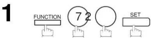 PANASONIC Panafax DX2000 - Modification d'un numero en mémoire - 1