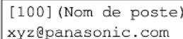 PANASONIC Panafax DX2000 - Réglage de la fonction de renvoi automatique - 9