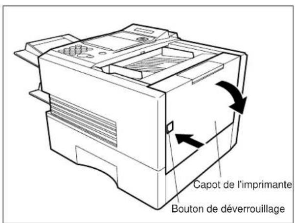 PANASONIC Panafax DX2000 - Installation de la pile au lithium - 5