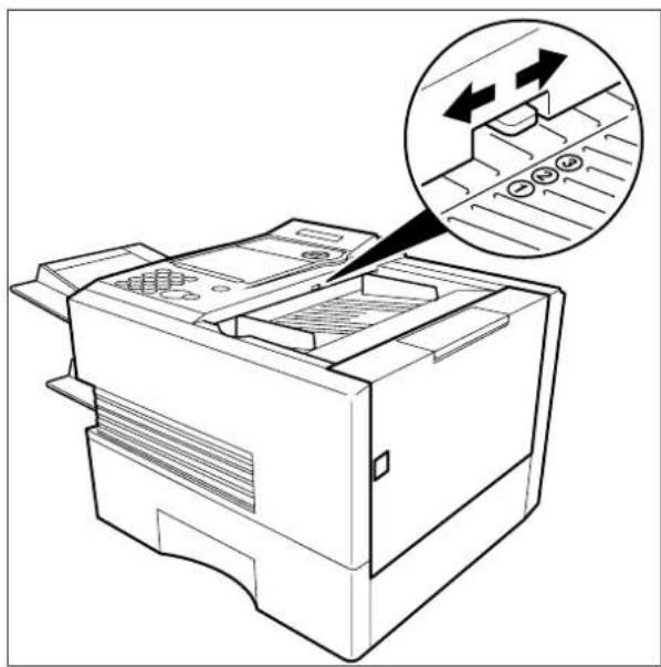 PANASONIC Panafax DX2000 - Ajustement de l'alimentateur automatique - 1