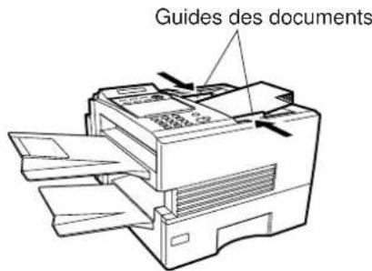 PANASONIC Panafax DX2000 - Mise en place des documents - 1