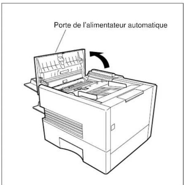 PANASONIC Panafax DX2000 - Nettoyage de l'aire de balayage - 1