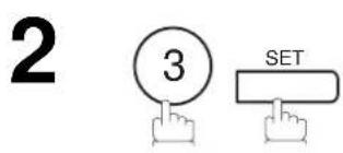 PANASONIC Panafax DX2000 - Programmation d'un numero de téléphone - 3