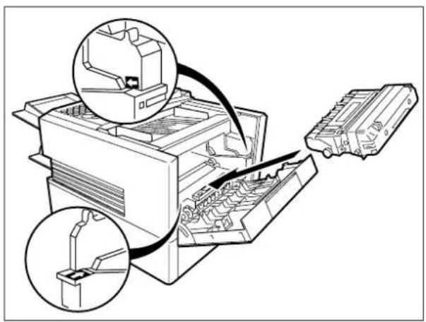 PANASONIC Panafax DX2000 - Installation de la pile au lithium - 7