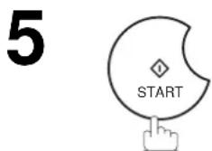 PANASONIC Panafax DX2000 - Lancement d'une invitation à émettre - 5