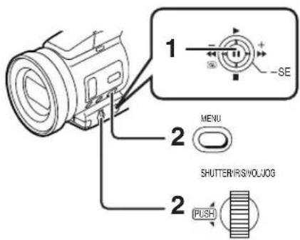 PANASONIC PVDV952 - Enregistrement d'une image à travers l'objectif du caméoscope (modeamera) - 4