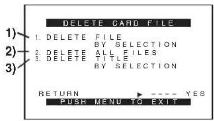 PANASONIC PVDV952 - [OTHER FUNCTIONS] Sub-Menu - 1