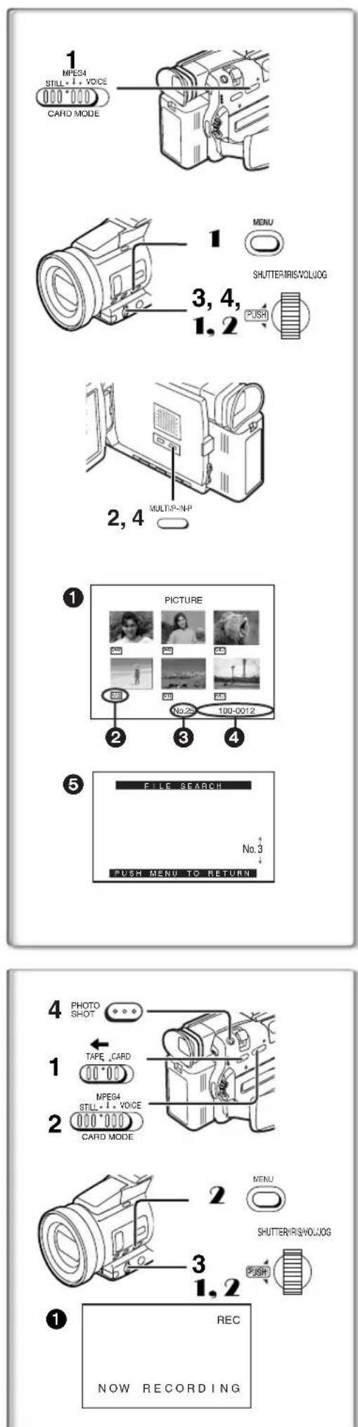 PANASONIC PVDV952 - Playing back Voice - 1