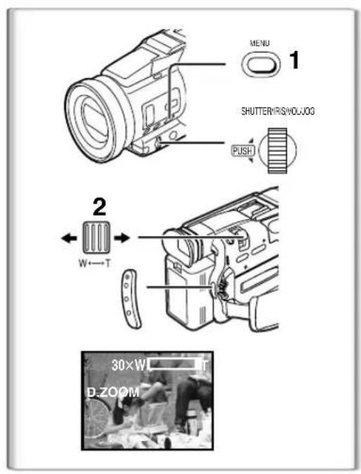 PANASONIC PVDV952 - Zoom In/Out Functions - 1