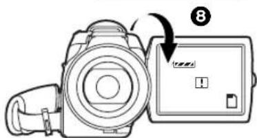 PANASONIC PVDV952 - Mode enregistrement audio - 8